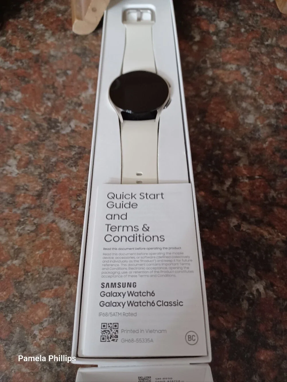 Samsung Watch6 Sand/Beige Strap